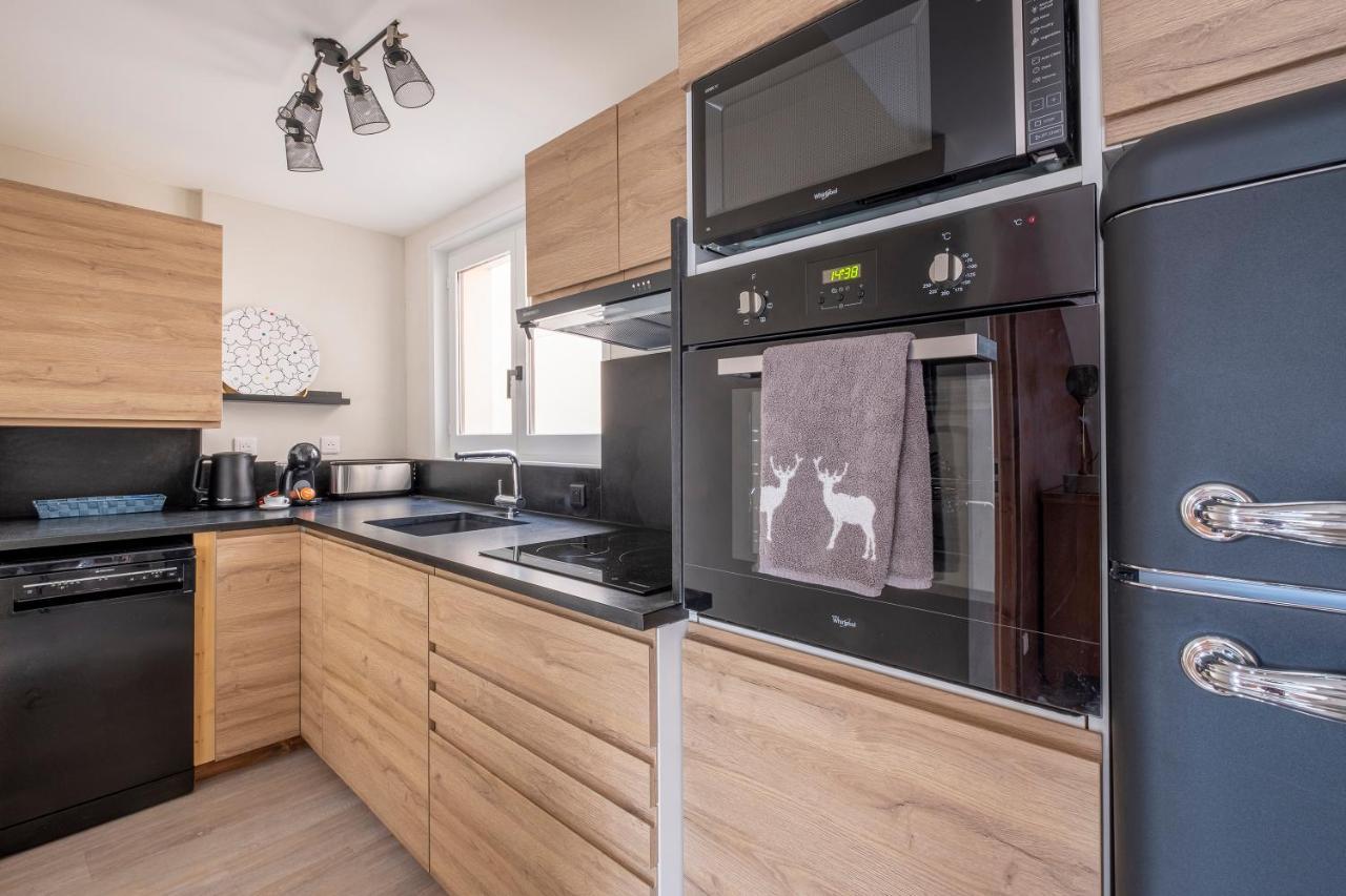 L'Appart 52, Magnifique Duplex En Plein Coeur De Chamonix-Mont-Blanc Esterno foto