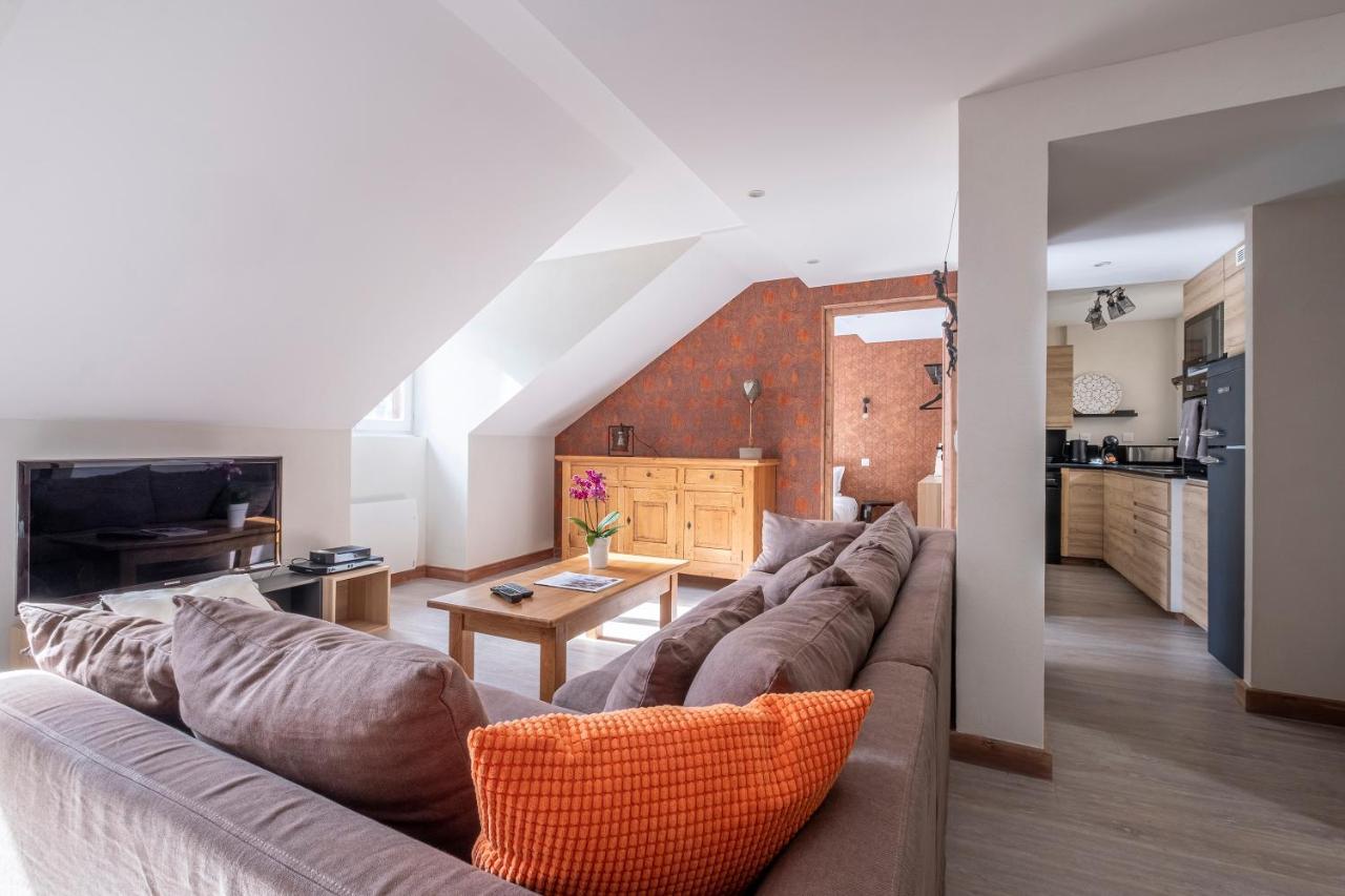 L'Appart 52, Magnifique Duplex En Plein Coeur De Chamonix-Mont-Blanc Esterno foto